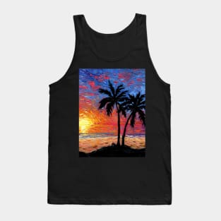 Paradise at Dusk Tank Top